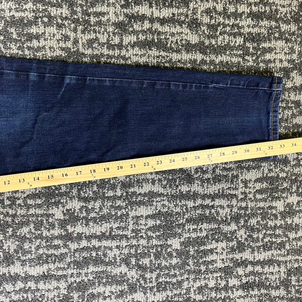 Levi's 511 Slim Fit Jeans Mens 34x34 Dark Wash Indigo Denim WaterLess 04511-1042 - Picture 6 of 12